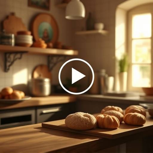 Capture d'√©cran de la vid√©o promotionnelle pour la Boulangerie Artisanale 'Le Pain d'Antan' √† Lyon.