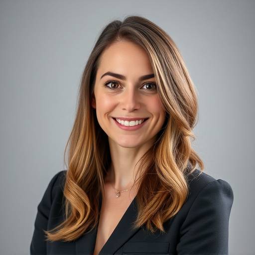 Portrait de Isabelle Moreau, responsable de la communication digitale chez Cr√©ations Lumi√®re.